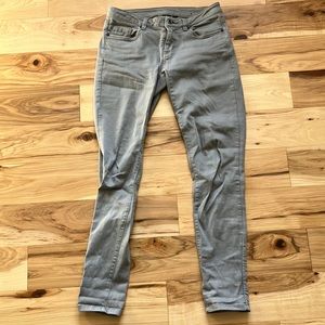 Gray black diamond stretch pants